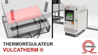 Thermor&eacute;gulateur Vulcatherm 2 | Chauffage et refroidissement d'un moule de pi&egrave;ce composite