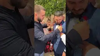 Momenti kur dhendri takon nusen 🥰#short #wedding #albania # dasma #event #studiojeti
