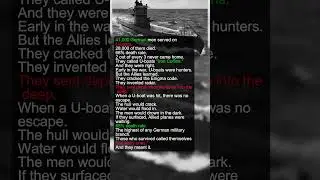 German U-Boat Crews Had a 68% Death Rate | Military History Talks