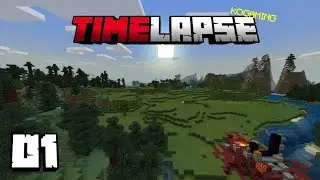 O Grande Inicio! | Minecraft pe 1.16 Survival Timelapse - EP01/10 | KoGaming