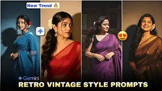 ✨ Instagram Trending Photo Editing | Retro Vintage Style Editing | 90s Photo Editing Tutorial ✨