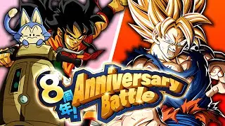 8th Anniversary Stage Missions COMPLETED F2P | DBZ Dokkan Battle
