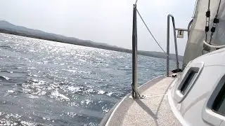 Heavy wind sailing the Precision 18
