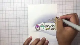 Clearly Besotted All Four Seasons Copic Colouring Tutorial