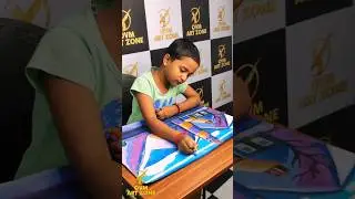 #ovmartzone #royapethadrawingclass #studentwork #oilpastel #landscape #pranaya kasthuri #2ndstd