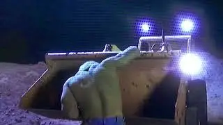 The Incredible Hulk The Hulk Breaks Las Vegas Hulk takes care of bulldozer scene