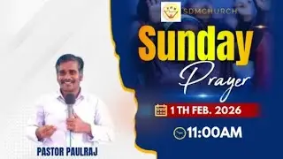 SUNDAY PRAYER|| 01/02/2026||11:00am||pr.paulraj