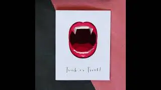 TelaModaPrints Stationery Holiday Greeting Cards | Happy Halloween