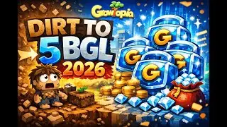 Dirt to 5 BGL - Growtopia Live