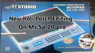 New Koli Patch | On M Studio Ms P20 Pro | snare drum
