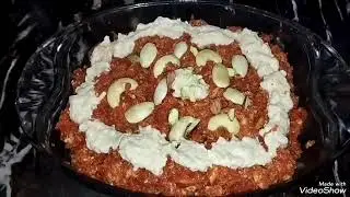 Gajar ka Halwa/ گا جر کا حلوہ/ سردیوں کی سوغات/Recipe By kitchen with ZK 😋