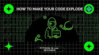 python in 2 minutes. sound like a pro