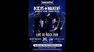 BOOTS WALKER at The ROCK PUB Bangkok Thailand