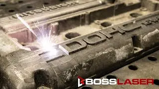 FC Fusion Cleaning Aluminum Valve Cover | BOSSLASER