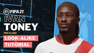 FIFA 21 IVAN TONEY Pro Clubs Look alike Build | Bentford FC