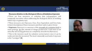 NDET (Lect-13) Sources of High Energy Radiation, Controlling Radiation Exposure
