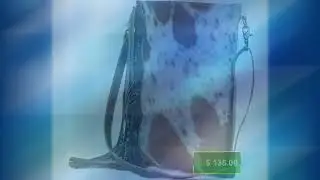Hand-Tooled Shoulder Bag-Myra Hazel Tassel Bag