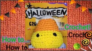 Amazon | Magimuse | Candy Corn Crochet Kit | Crochet Kit | Crochet Bats | How to