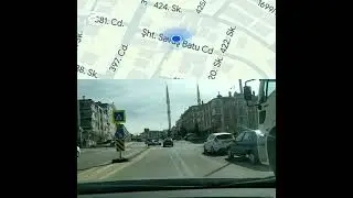 Altındağ Karapürçek direksiyon sınav 1A güzergahı parkuru
