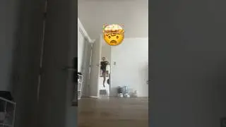 I found out I can kick down a door! 🚪😂