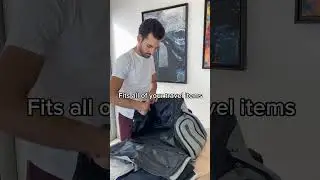 👔 Wrinkle-Free Travel: Pack It All in One Bag! 👞👜 #WrinkleFreeTravel #PackLikeAPro #travelbag