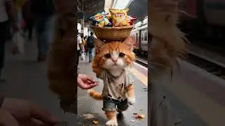 poor cat hard working #cat