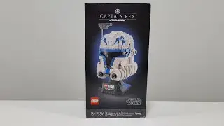Lego Star Wars Captain Rex Helmet Set 75349 REVIEW