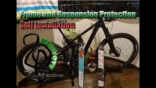 Bike Frame and Suspension Protection Self Installation | with 0 experience | KLINTOTS Adventures