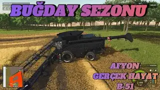 BUĞDAY ve SAMAN BALYASI SEZONU ! AFYON GER&Ccedil;EK HAYAT 55 RAGNAR HARİTASI #gaming #keşfet #farming