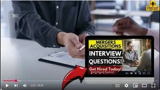 Mergers and Acquisitions Manager Interview Questions and Answers | How To Ace Your Interview.