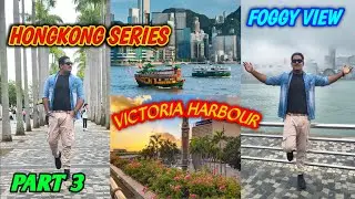 Honkong's Misty magic' ✨ Harbour,streets and faith in one walk#vlog #video #travel #ship #cruiseship