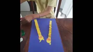 DIY Nature animals-  Giraffe ( paper activity)