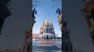 Stunning Church of the Savior on Spilled Blood in St. Petersburg &ndash; a true masterpiece! ⛪🎨 #shorts