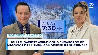 John M. Barrett asume como Encargado de Negocios de la Embajada de EEUU en Guatemala #ALAS730AM