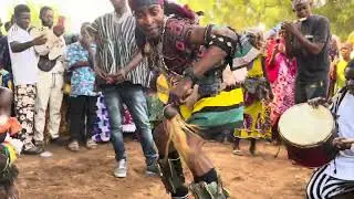A Traditional Bamaya Dance in Costume 