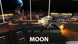 Beautiful Moon Map Alternative Version - War Robots Test Server Gameplay
