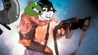 AliensDD: Get away from her, you bisssh