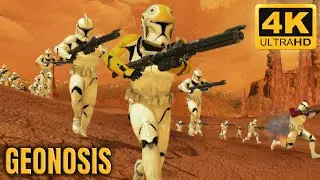ENHANCED GEONOSIS SPIRE! Clone Troopers vs Battle Droids - Star Wars Battlefront (2004) + EGM Mod