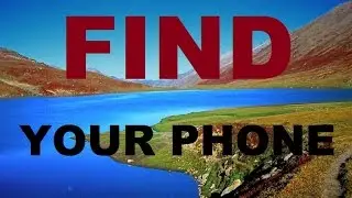 Find your phone !! Anywhere, locate, ring , reset,..NO app , No downloads No bullshit