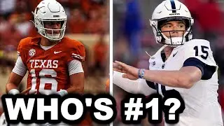 2025 Pre-Spring Top 25 College Football Rankings