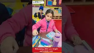 New Year card making competition at RPS International School-Rosewood City!
