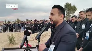 مامۆستا عصمت و قەولەک ل سەر گۆرا خودێ ژێ رازى مازن سالح ل جەم مەزارگەهێ بازید