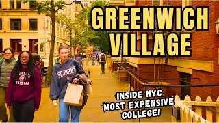 Exploring GREENWICH VILLAGE Manhattan | New York University Campus Tour! [MOST EXPENSIVE COLLEGE]