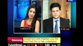 Mr. Sanjay Jain- Group CEO, Educomp Solutions Ltd. on ET Now.
