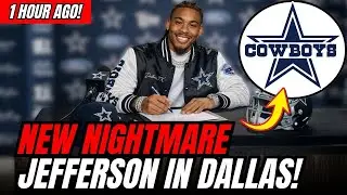NFL SHOCKER: COWBOYS ANNOUNCE JUSTIN JEFFERSON AS DEFENSES&rsquo; NEW NIGHTMARE | Dallas Cowboys News