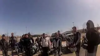 Cold out, And still going to ride!