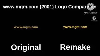 www.mgm.com (2001) Logo Comparison Original VS Remake