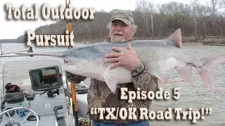 Texas hog and coon hunting - Oklahoma Paddlefish fishing Total Outdoor Pursuit Episode 5