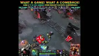 T1 VS Vici Gaming (Game 2 Highlights LOWER BRACKET PLAYOFFS QUARTERFINALS) |  The International 2022