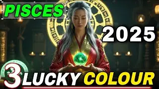 💸 Pisces! Use These 3 Colors to Become a Millionaire in 2025! 💸